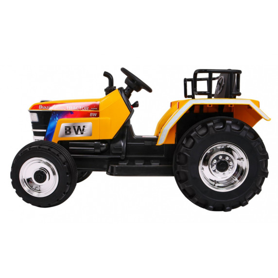 Tractor electric cu telecomandă - Blazin BW - galben