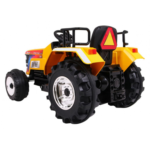 Tractor electric cu telecomandă - Blazin BW - galben