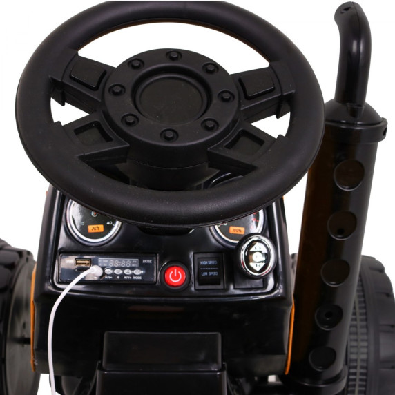 Tractor electric cu telecomandă - Blazin BW - galben
