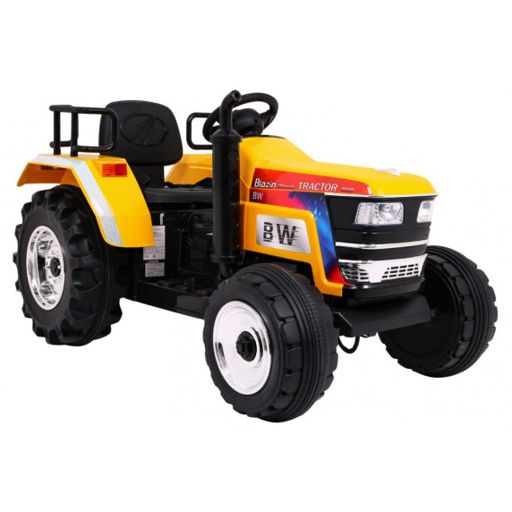 Tractor electric cu telecomandă - Blazin BW - galben