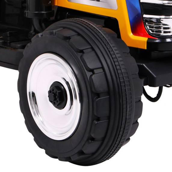 Tractor electric cu telecomandă - Blazin BW - galben