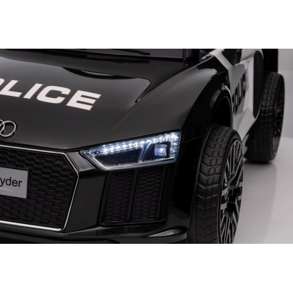 Elektromos kisautó Audi R8 Spyder Police - rendőrautó