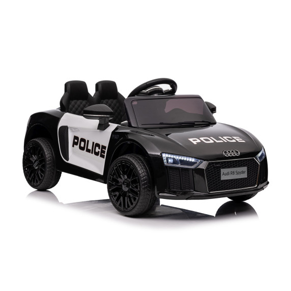 Elektromos kisautó Audi R8 Spyder Police - rendőrautó