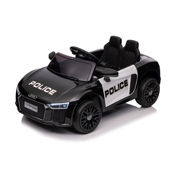 Elektromos kisautó Audi R8 Spyder Police - rendőrautó