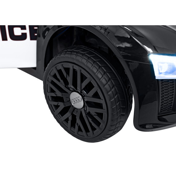 Elektromos kisautó Audi R8 Spyder Police - rendőrautó