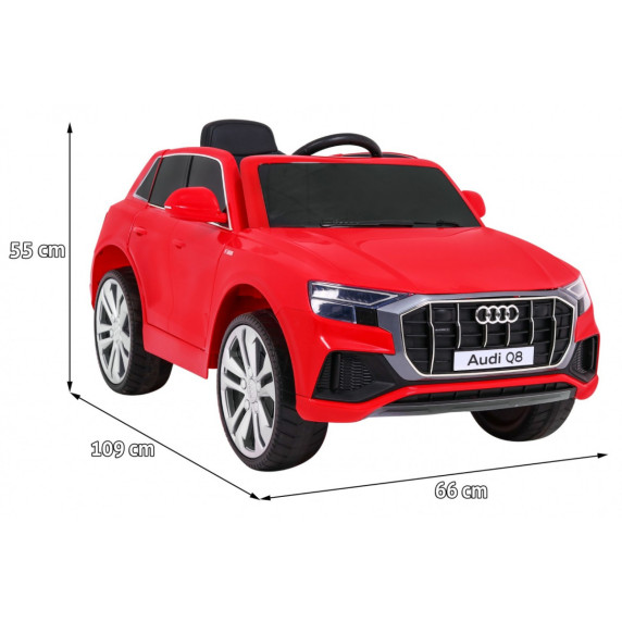 Elektromos kisautó AUDI Q8 - Piros