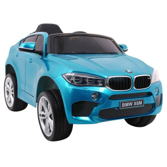 Elektromos kisautó BMW X6M - Lakkozott kék