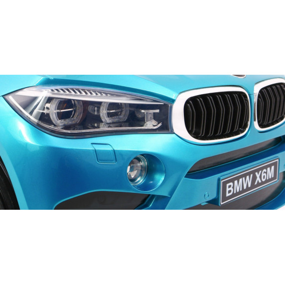 Elektromos kisautó BMW X6M - Lakkozott kék