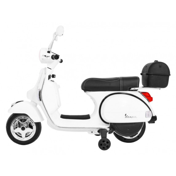 Motocicletă electrică - Inlea4Fun VESPA PX 150 - alb