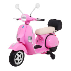 Elektromos kismotor Inlea4Fun VESPA PX 150 - rózsaszín - 