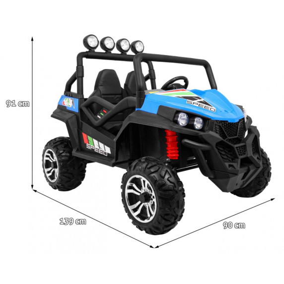 Elektromos négykerekű jármű Inlea4Fun Buggy 4x4 LIFT - Kék