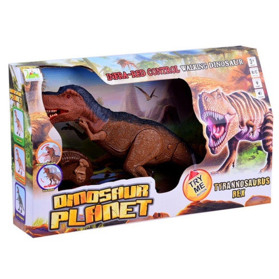 RC Tyrannosaurus Rex távirányítóval DINOUSAUR PLANET RC0333