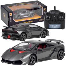 RC Autíčko na diaľkové ovládanie Lamborghini - sivé - 