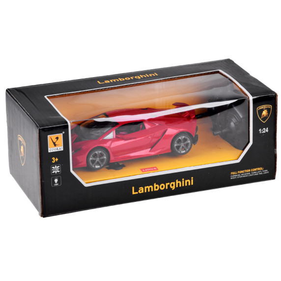 RC Távirányítós autó Lamborghini - Piros