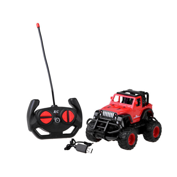 Mașină RC off-road cu telecomandă – OFF-ROAD RACING, roșie