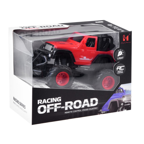 Mașină RC off-road cu telecomandă – OFF-ROAD RACING, roșie
