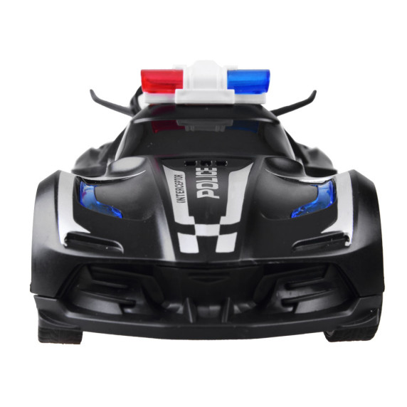 RC Távirányítós rendőrautó füsteffekttel Inlea4Fun RACERS FLAME SPRAY