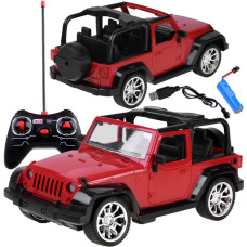 Mașină off-road cu telecomandă RC - Inlea4Fun BOARSE V8 Engine - roșu - 