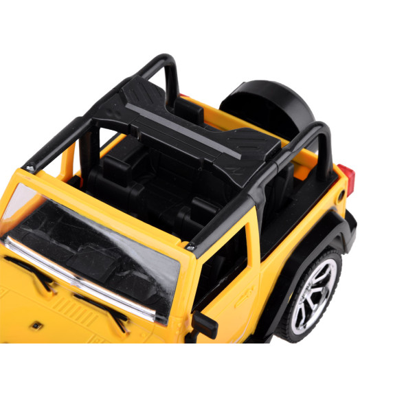 Mașină off-road cu telecomandă RC -  Inlea4Fun BOARSE V8 Engine - galben