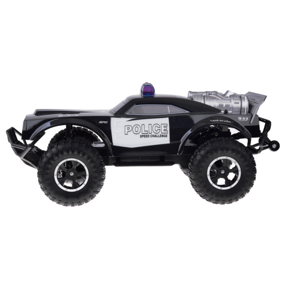RC Policajné vozidlo na diaľkové ovládanie Inlea4Fun ROCK CRAWLER