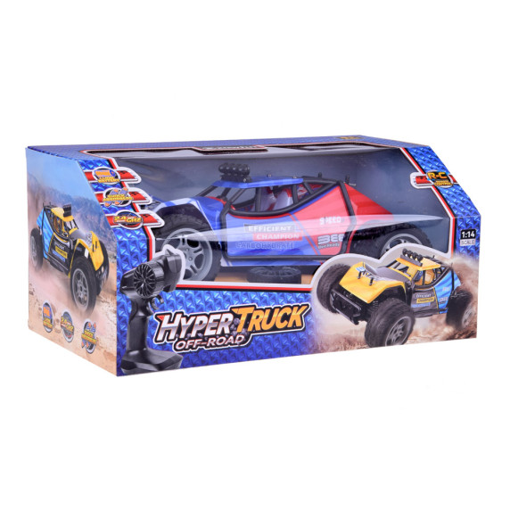 RC Távirányítós terepjáró Inlea4Fun HYPER TRUCK - fekete