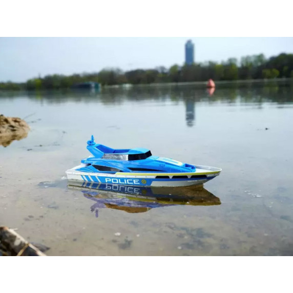 RC Távirányítós rendőrhajó DICKIE Police boat