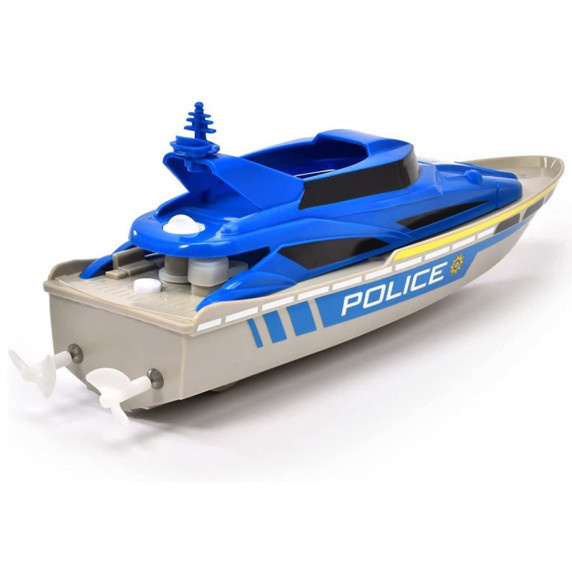 RC Távirányítós rendőrhajó DICKIE Police boat