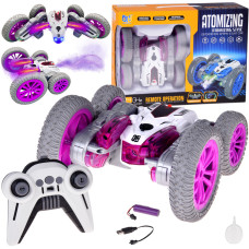 Mașină RC cascadorie interactivă ATOMIZING – violet - 