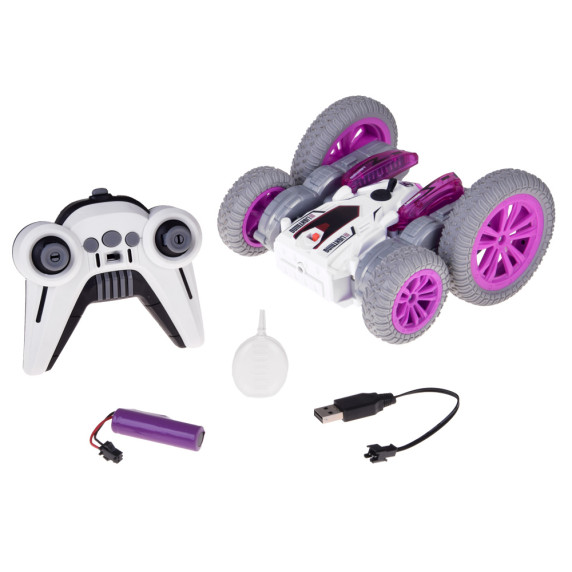Mașină RC cascadorie interactivă ATOMIZING – violet
