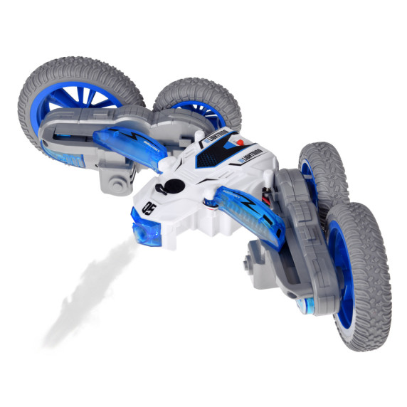 Mașină RC cascadorie interactivă ATOMIZING – albastră