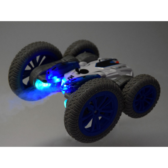 Mașină RC cascadorie interactivă ATOMIZING – albastră