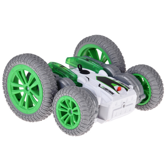 Mașină RC cascadorie interactivă ATOMIZING – verde