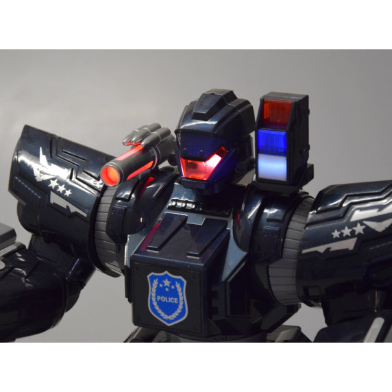 RC Távirnáyítós interaktív rendőrségi robot Inlea4Fun POLICE ROBOT