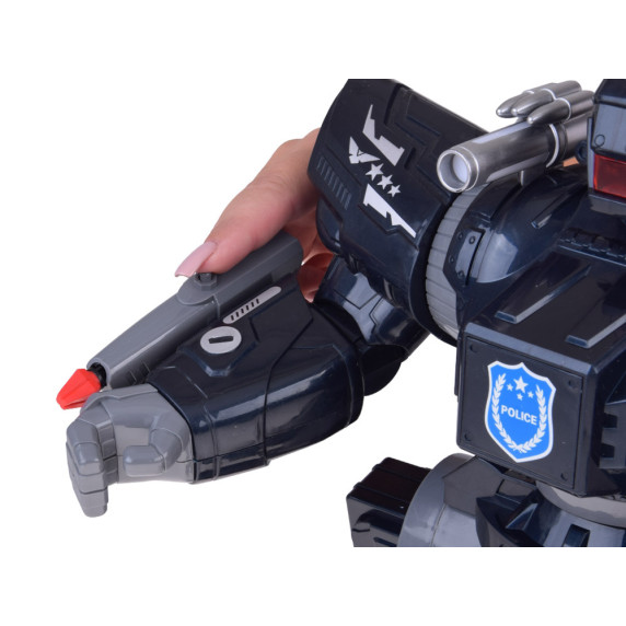 RC Távirnáyítós interaktív rendőrségi robot Inlea4Fun POLICE ROBOT