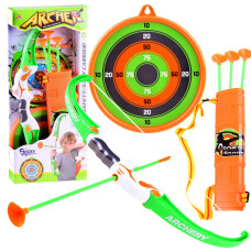 Set de arc cu ventuză -  Inlea4Fun ARCHER - 