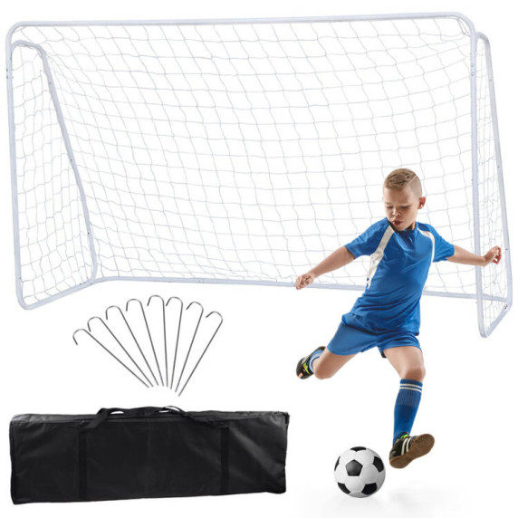 Focikapu 300x205x120cm Inlea4Fun Football Set SP0665