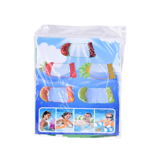 Lehátko do vody 125 x 66 cm Inlea4Fun SP0757 - melón