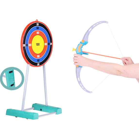 Tapadókorongos íj készlet céltáblával Inlea4Fun ARCHERY GAME