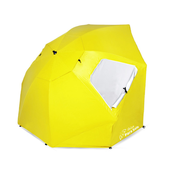 Plážový slnečník 240 cm UPF 50+ Ibiza Para Sole - žltý