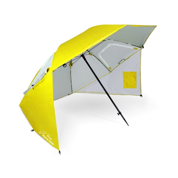 Plážový slnečník 240 cm UPF 50+ Ibiza Para Sole - žltý