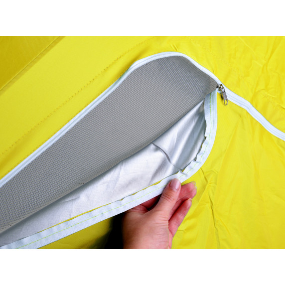 Plážový slnečník 240 cm UPF 50+ Ibiza Para Sole - žltý