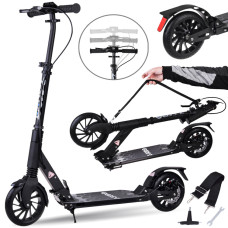 Trotineta  pliabilă - Inlea4Fun URBAN SCOOTER - negru - 