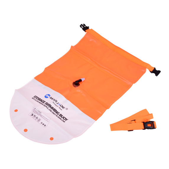 Felfújható biztonsági bója úszózsákhoz 10 literes STORAGE SWIMMING BUOY
