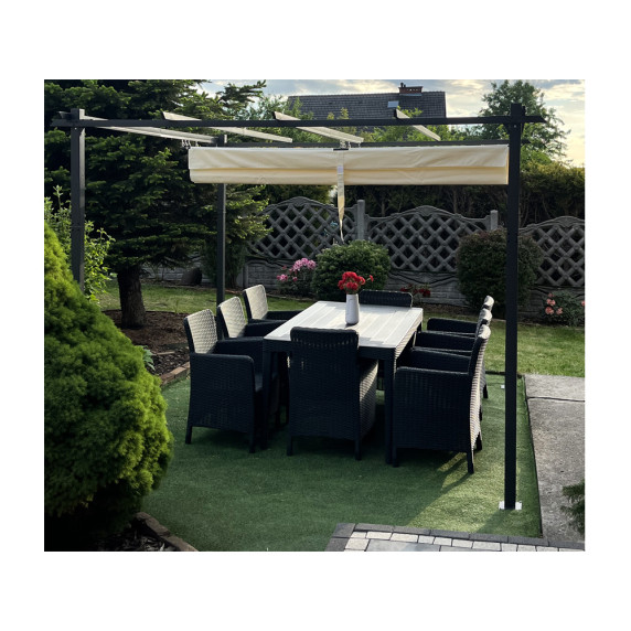 Záhradná pergola Para Sole ESTIVO 3x3x2,4 m