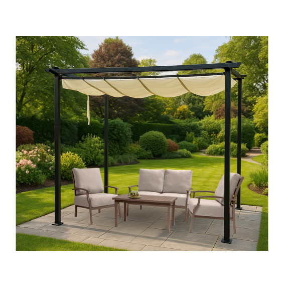Záhradná pergola Para Sole ESTIVO 3x3x2,4 m