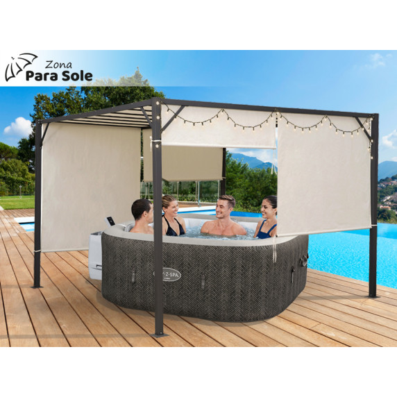 Pergola de grădină - Para Sole ZONA - 3 x 3 x 2 m