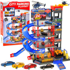 Garáž, poschodové parkovisko Inlea4Fun CITY PARKING PLAYSET - 