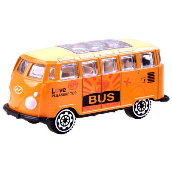 Set mașini retro de jucărie din metal - 12 buc - Inlea4Fun DIECAST METAL