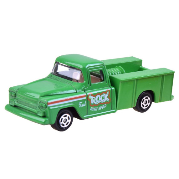 Set mașini retro de jucărie din metal - 12 buc - Inlea4Fun DIECAST METAL