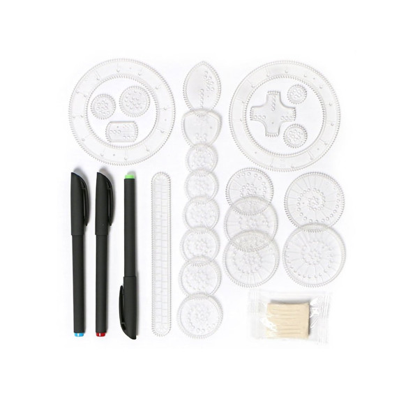 Set  educațional spirograf - Inlea4Fun ZA2583